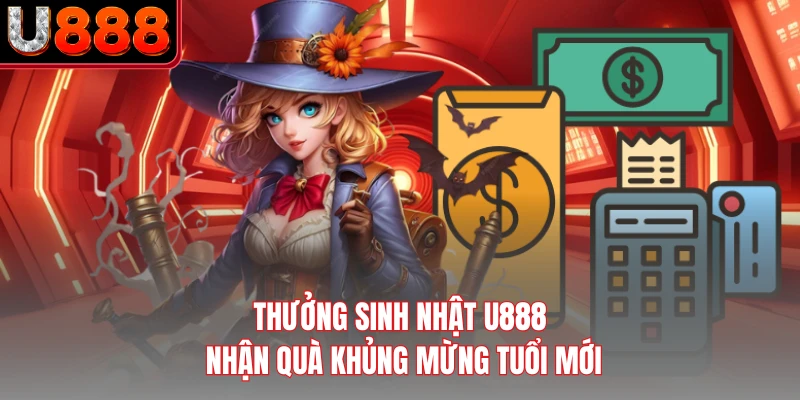 Thưởng Sinh Nhật U888 - Nhận Quà Khủng Mừng Tuổi Mới