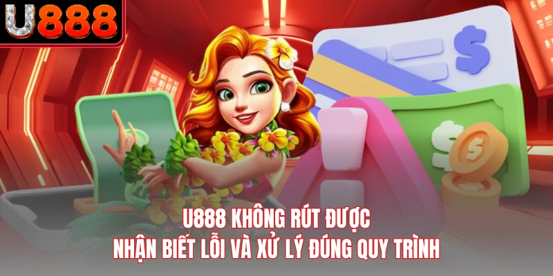 U888 Không Rút Được - Nhận Biết Lỗi Và Xử Lý Đúng Quy Trình 